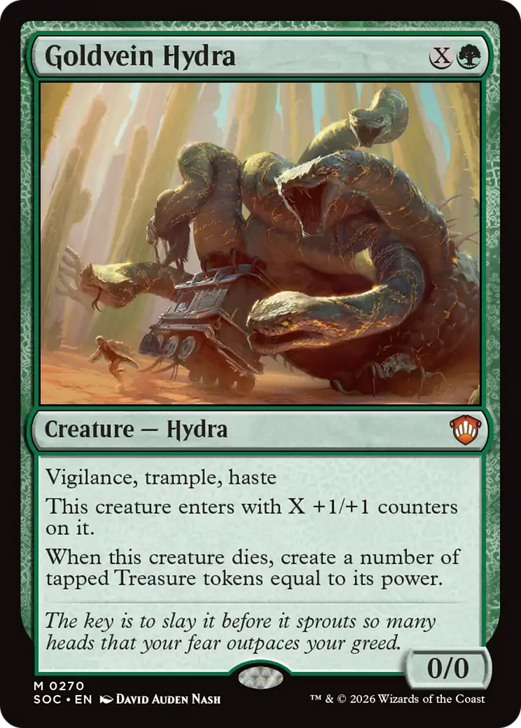 Goldvein Hydra [Secrets of Strixhaven Commander] | I Want That Stuff Brandon