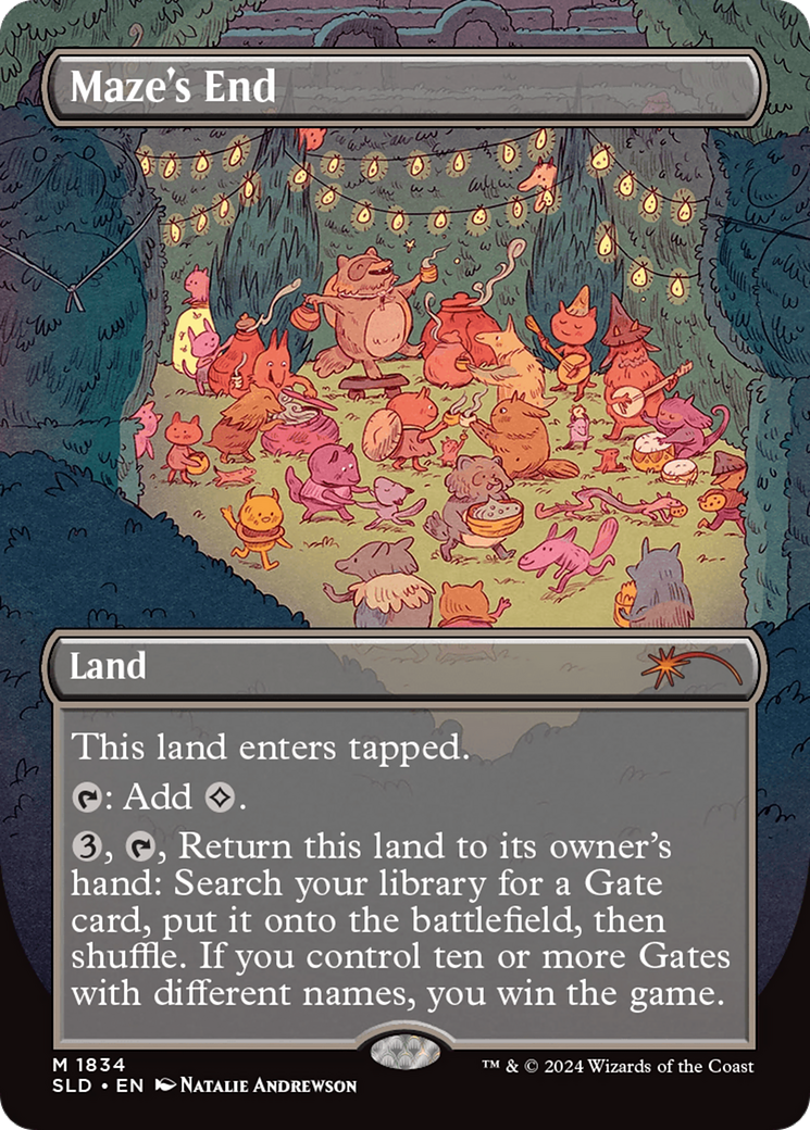 Maze's End (Rainbow Foil) [Secret Lair Drop Series] | I Want That Stuff Brandon