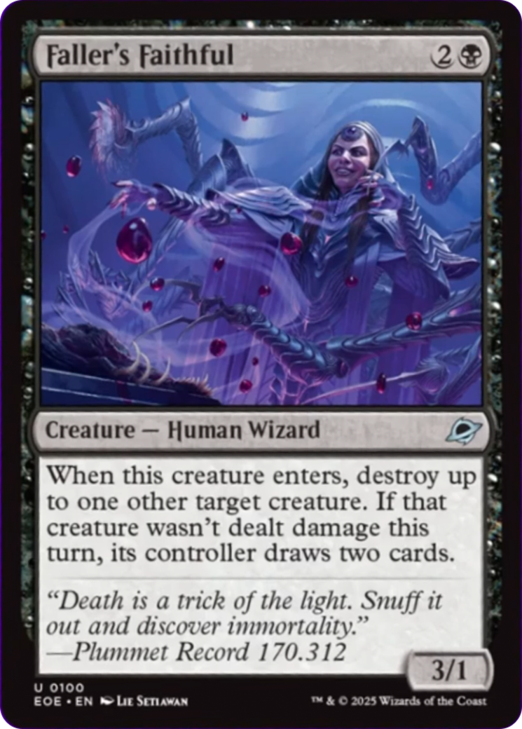 Faller's Faithful [Edge of Eternities] | I Want That Stuff Brandon