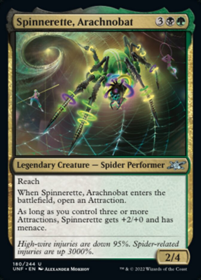 Spinnerette, Arachnobat [Unfinity] | I Want That Stuff Brandon