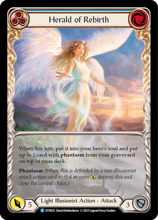 Herald of Rebirth (Blue) [DTD022] (Dusk Till Dawn) | I Want That Stuff Brandon