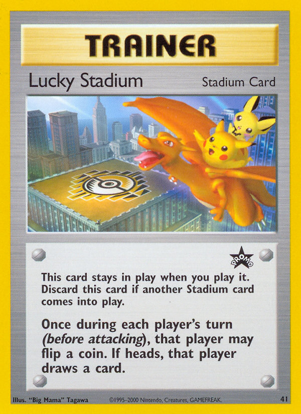 Lucky Stadium (41) [Wizards of the Coast: Black Star Promos] | I Want That Stuff Brandon