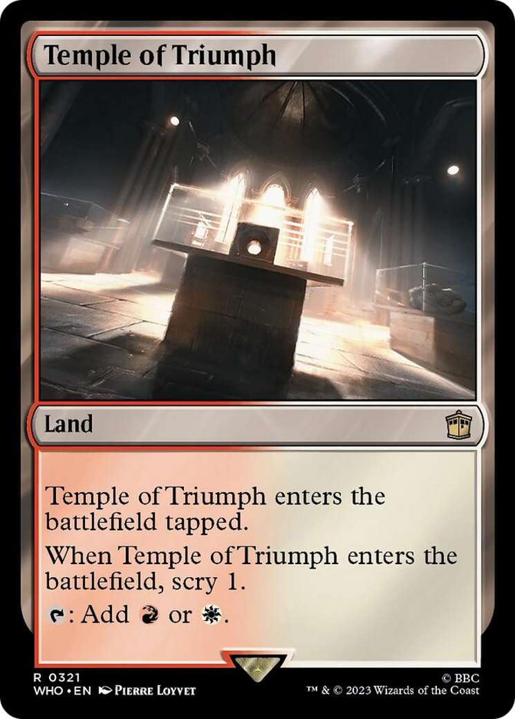 Temple of Triumph [Doctor Who] | I Want That Stuff Brandon