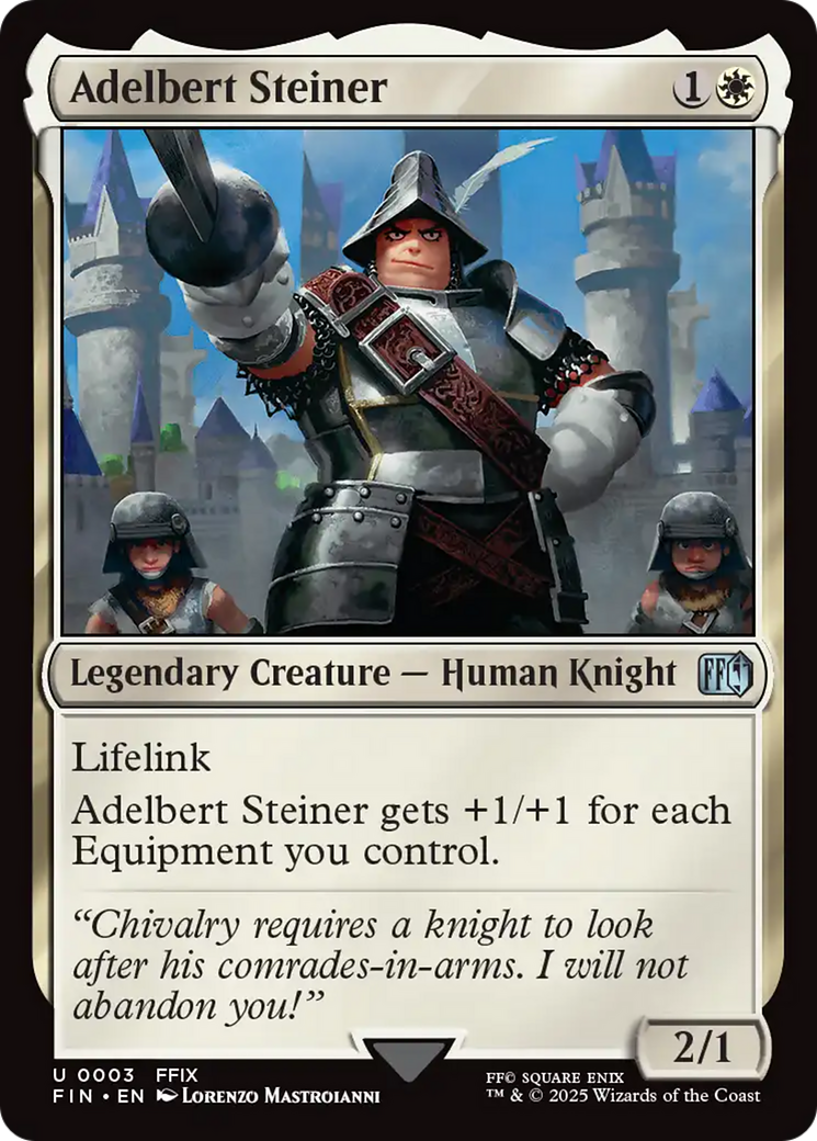 Adelbert Steiner [FINAL FANTASY] | I Want That Stuff Brandon