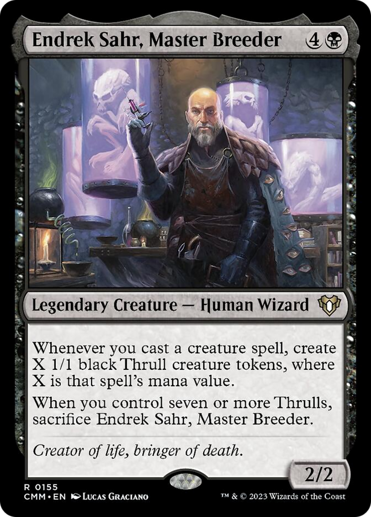 Endrek Sahr, Master Breeder [Commander Masters] | I Want That Stuff Brandon