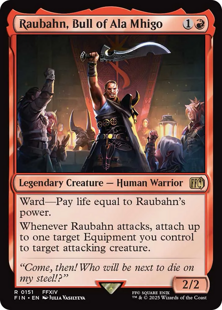 Raubahn, Bull of Ala Mhigo [FINAL FANTASY] | I Want That Stuff Brandon