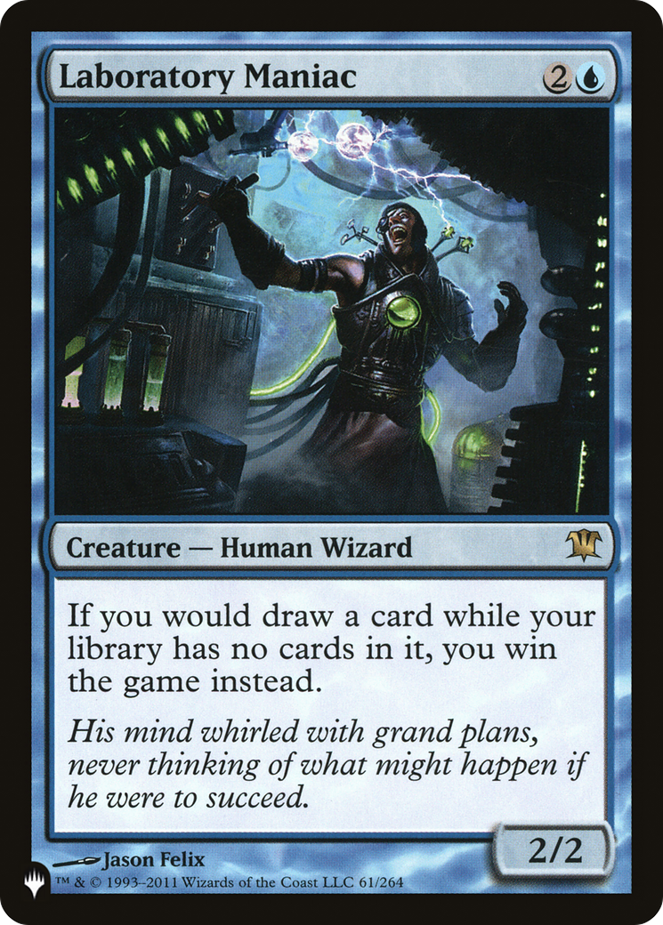 Laboratory Maniac [The List] | I Want That Stuff Brandon