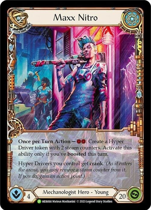 Maxx Nitro [HER098] (Bright Lights)  Rainbow Foil | I Want That Stuff Brandon