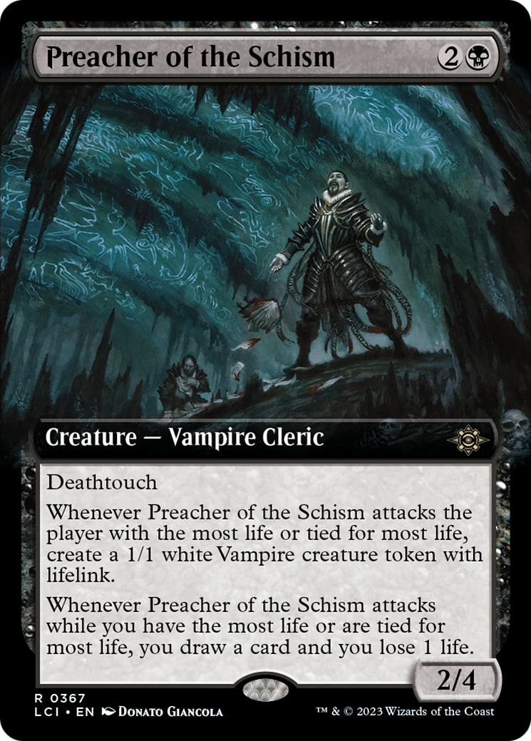 Preacher of the Schism (Extended Art) [The Lost Caverns of Ixalan] | I Want That Stuff Brandon