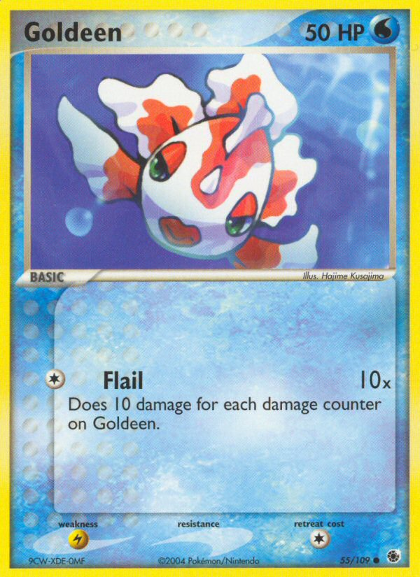 Goldeen (55/109) [EX: Ruby & Sapphire] | I Want That Stuff Brandon