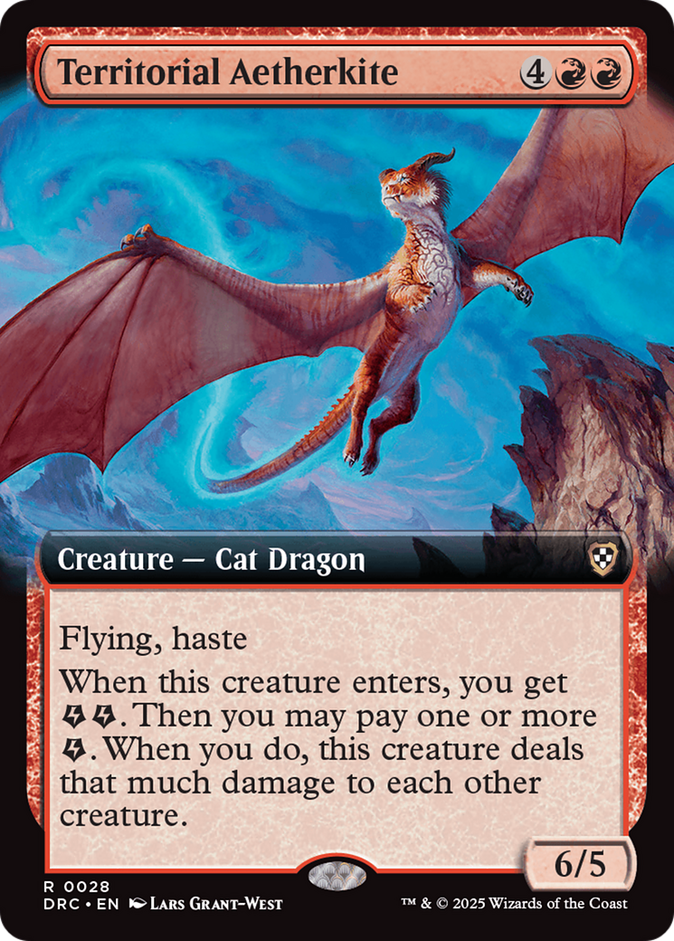 Territorial Aetherkite (Extended Art) [Aetherdrift Commander] | I Want That Stuff Brandon