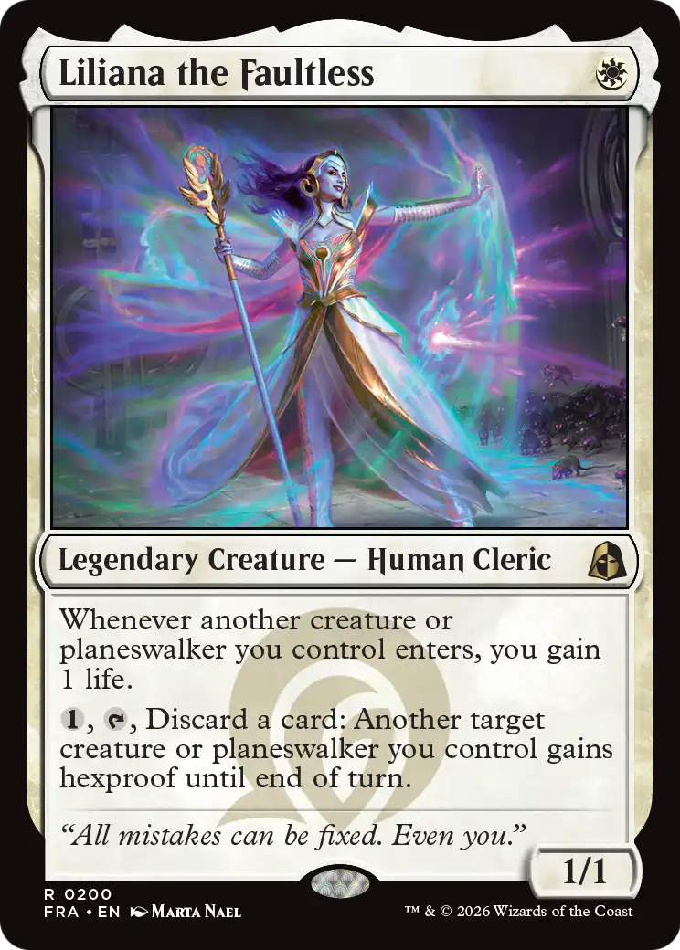 Liliana the Faultless [Reality Fracture] | I Want That Stuff Brandon