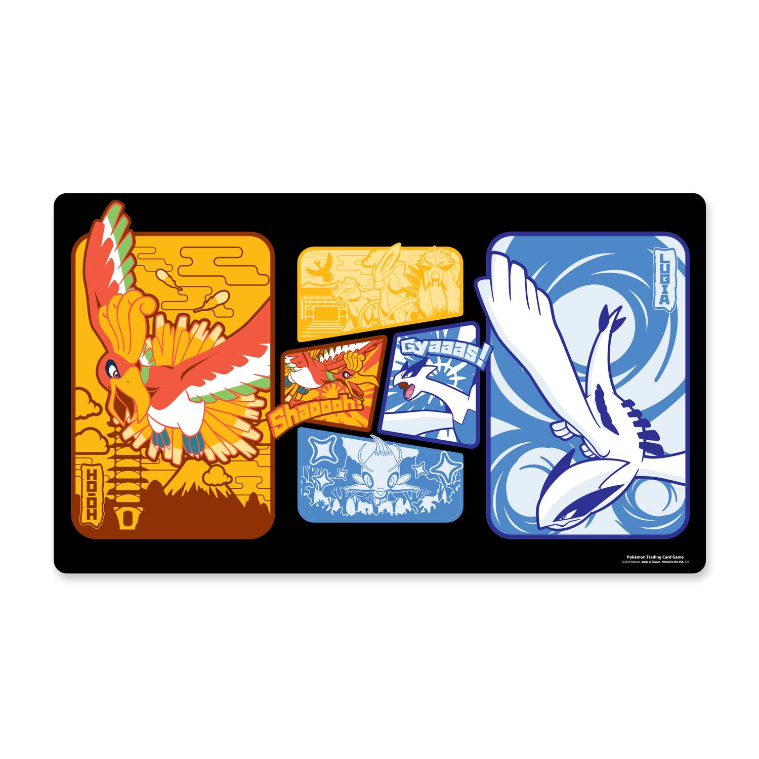 Playmat - Ho-Oh and Lugia | I Want That Stuff Brandon