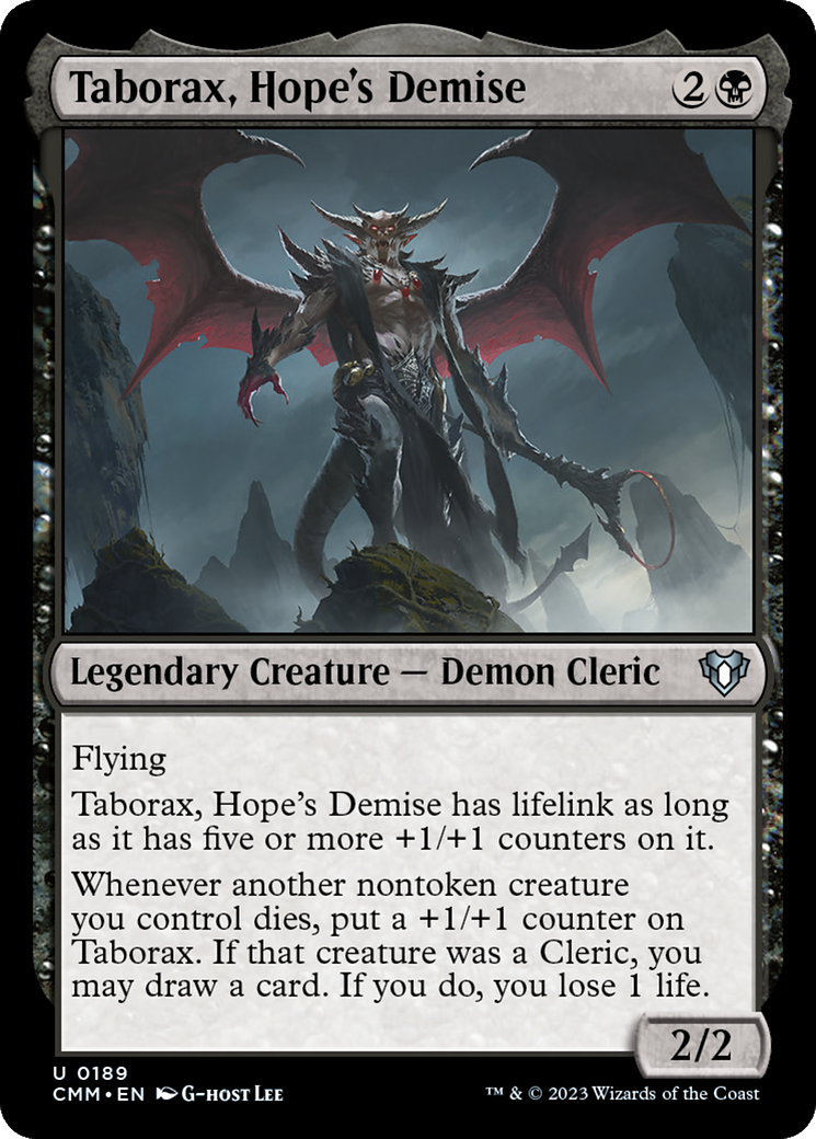 Taborax, Hope's Demise [Commander Masters] | I Want That Stuff Brandon