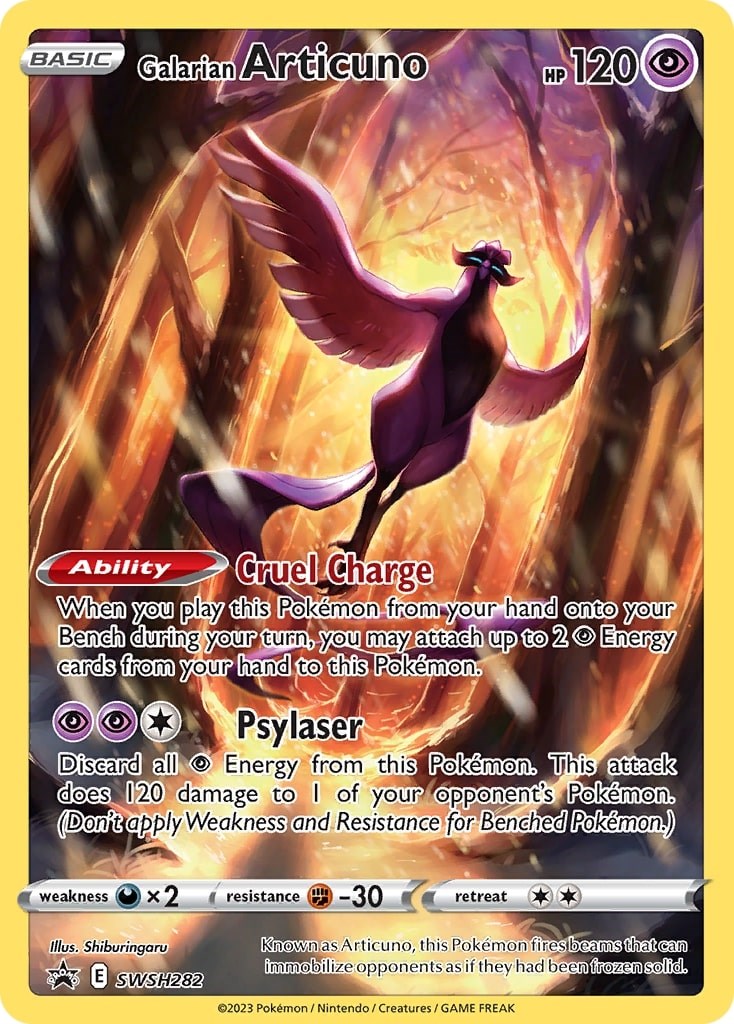 Galarian Articuno (SWSH282) [Sword & Shield: Black Star Promos] | I Want That Stuff Brandon