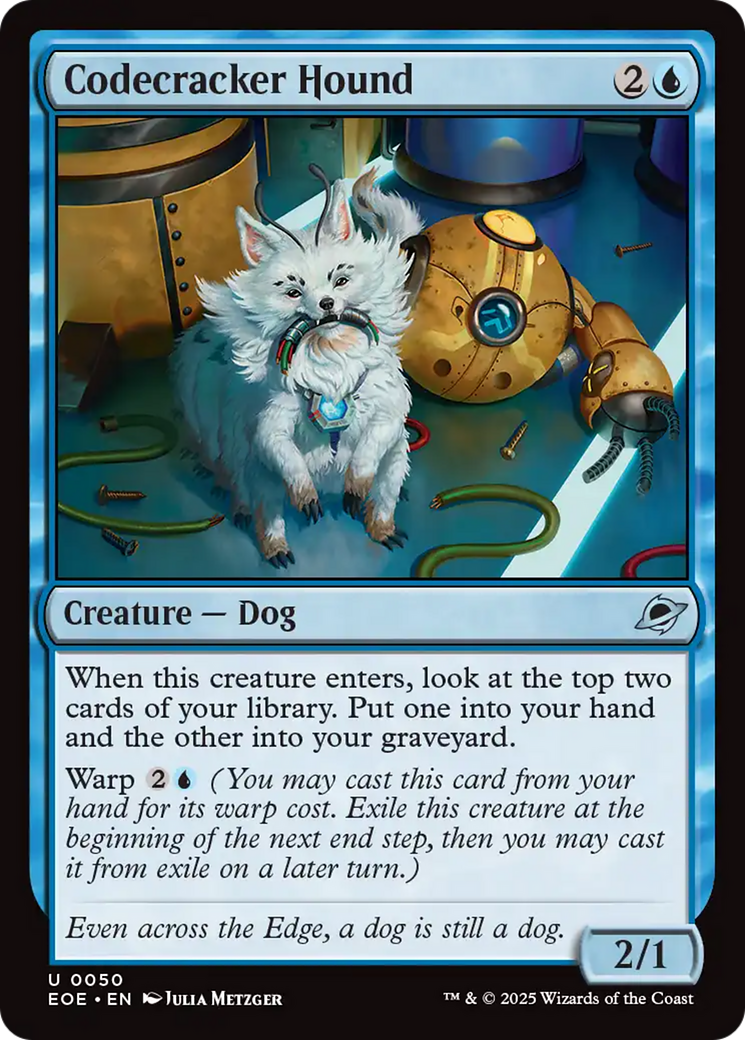 Codecracker Hound [Edge of Eternities] | I Want That Stuff Brandon