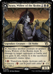 Ayara, Widow of the Realm // Ayara, Furnace Queen (Showcase Planar Booster Fun) [March of the Machine] | I Want That Stuff Brandon