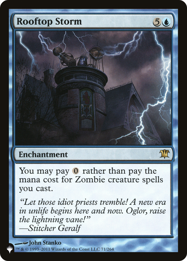 Rooftop Storm [The List] | I Want That Stuff Brandon