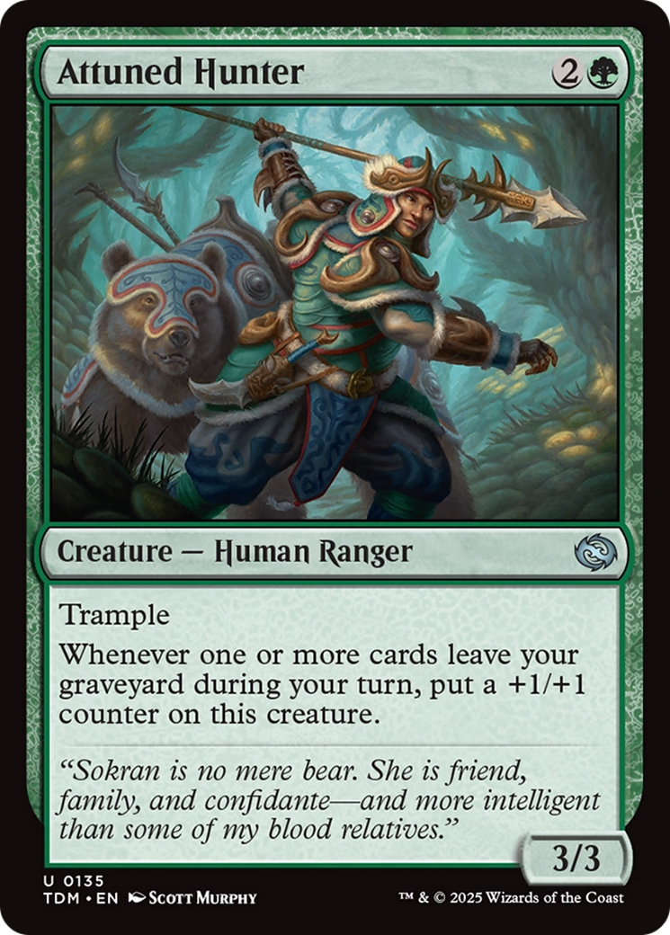 Attuned Hunter [Tarkir: Dragonstorm] | I Want That Stuff Brandon