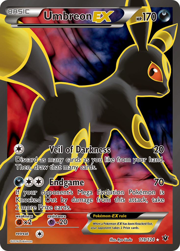 Umbreon EX (119/124) [XY: Fates Collide] | I Want That Stuff Brandon