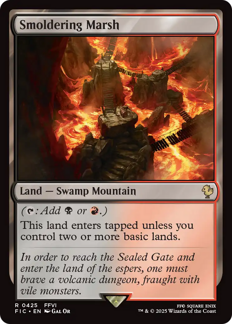 Smoldering Marsh [FINAL FANTASY Commander] | I Want That Stuff Brandon