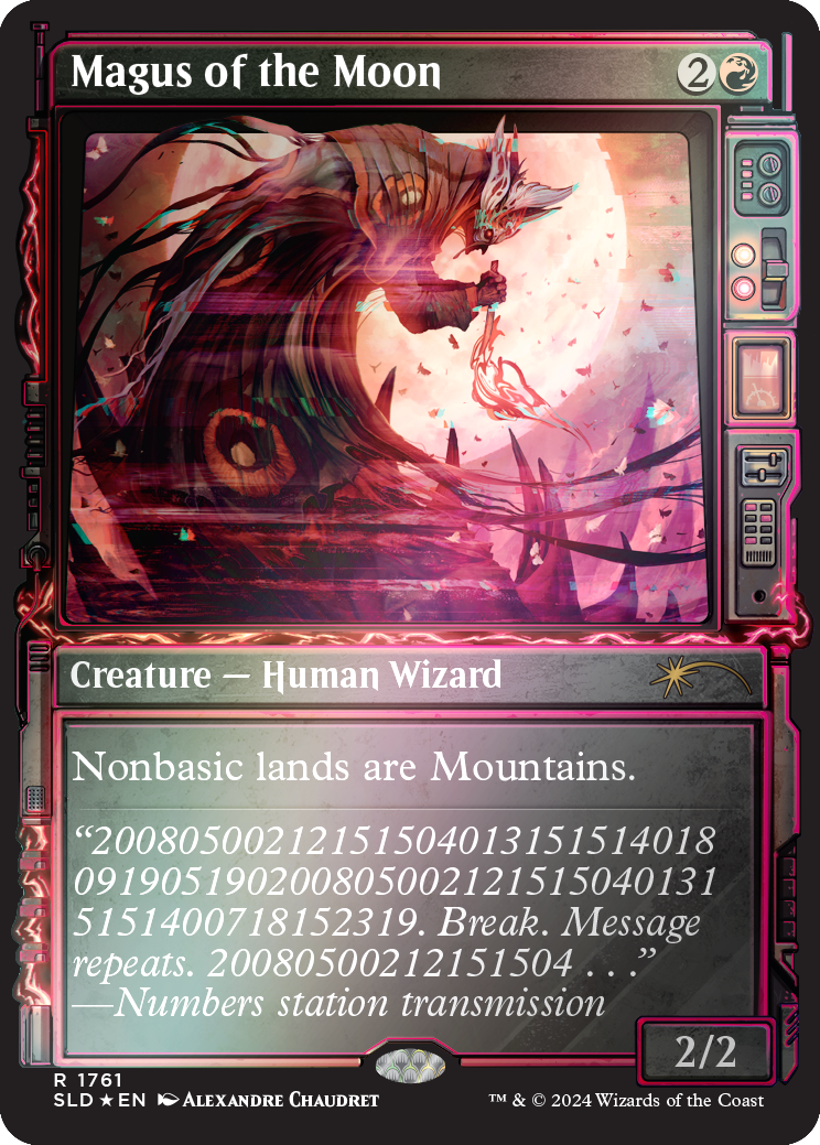 Magus of the Moon (Rainbow Foil) [Secret Lair Drop Series] | I Want That Stuff Brandon