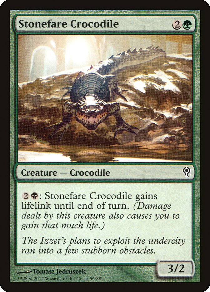 Stonefare Crocodile [Duel Decks: Jace vs. Vraska] | I Want That Stuff Brandon