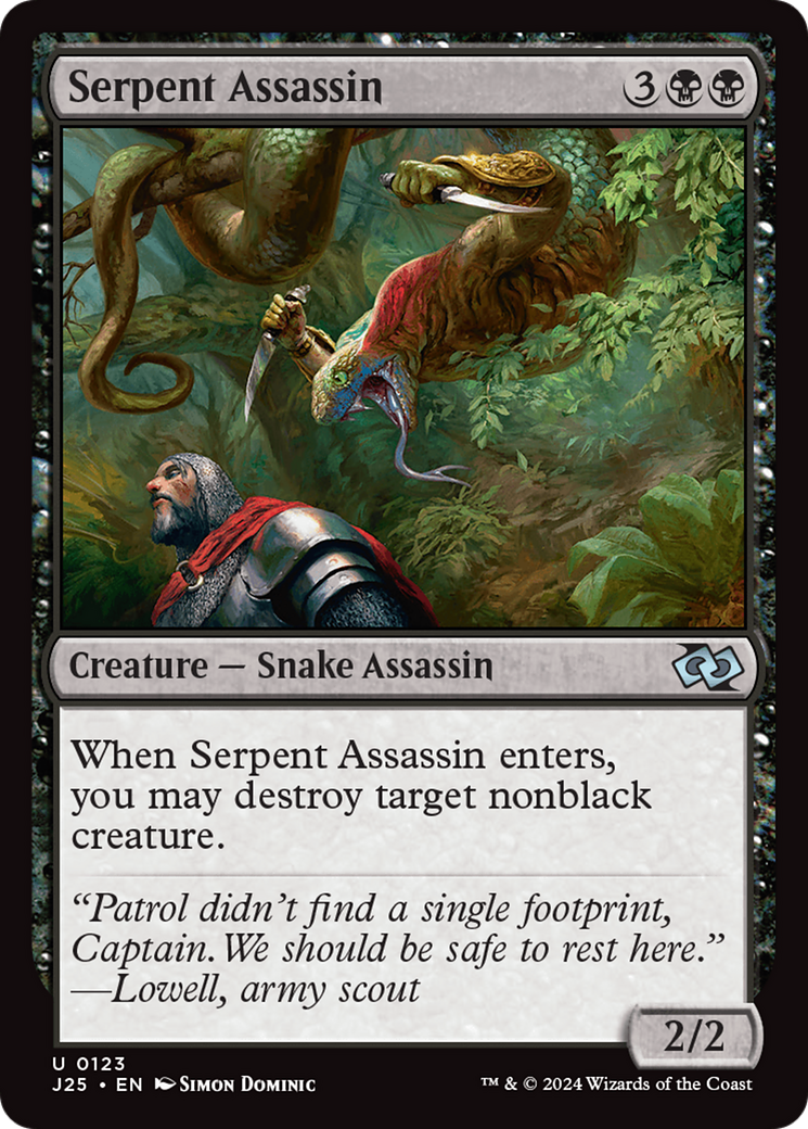 Serpent Assassin [Foundations Jumpstart] | I Want That Stuff Brandon