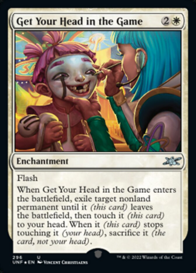 Get Your Head in the Game (Galaxy Foil) [Unfinity] | I Want That Stuff Brandon