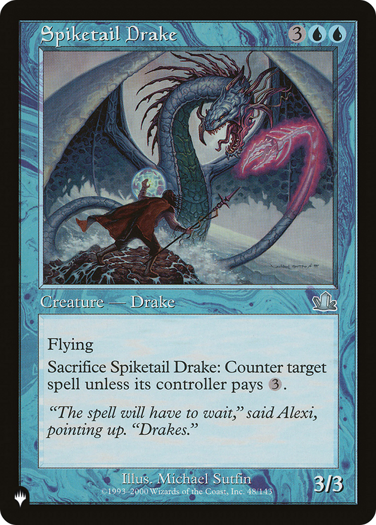 Spiketail Drake [The List Reprints] | I Want That Stuff Brandon