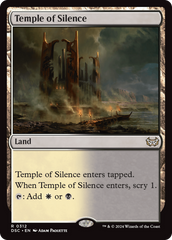 Temple of Silence [Duskmourn: House of Horror Commander] | I Want That Stuff Brandon