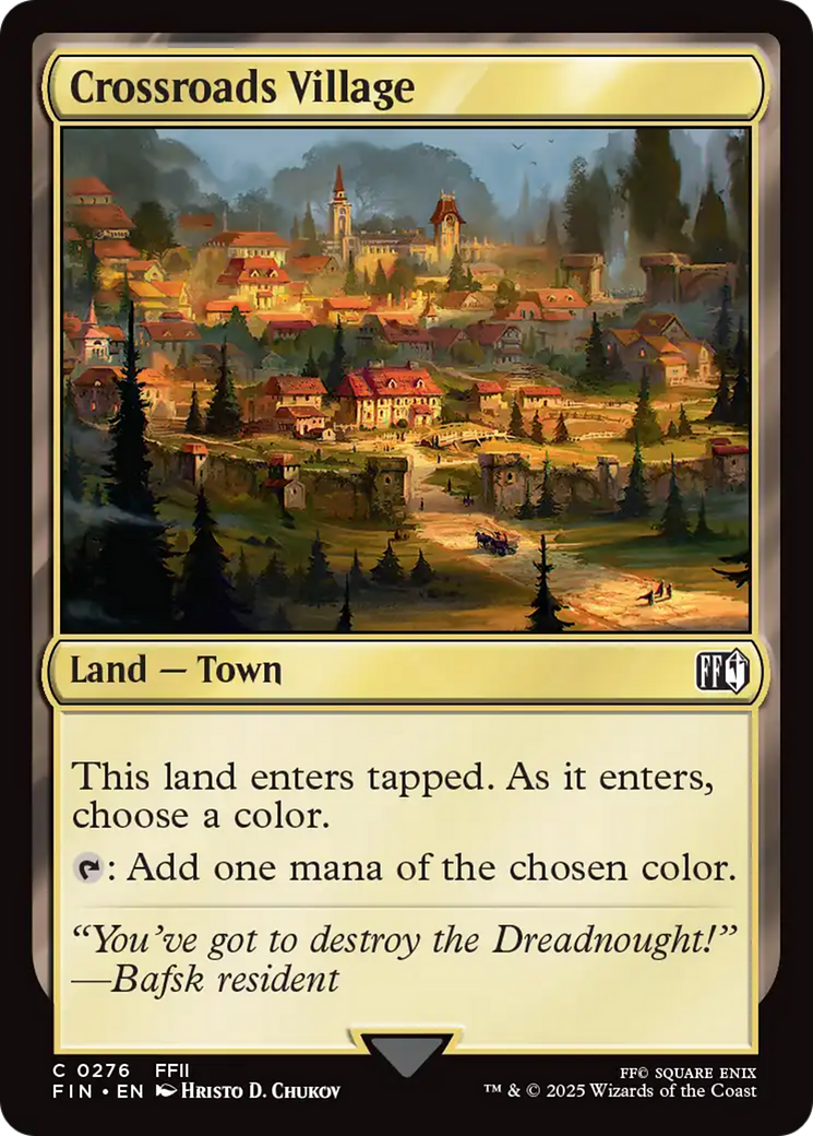 Crossroads Village [FINAL FANTASY] | I Want That Stuff Brandon