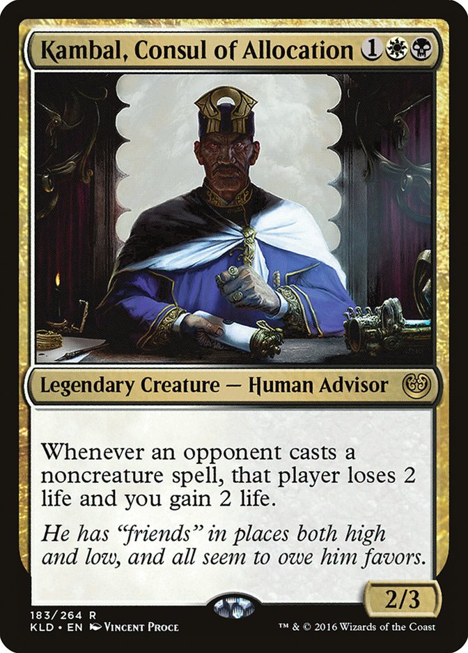 Kambal, Consul of Allocation [Kaladesh] | I Want That Stuff Brandon