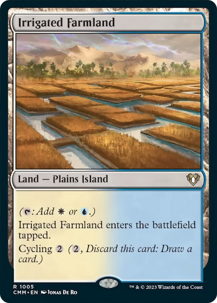 Irrigated Farmland [Commander Masters] | I Want That Stuff Brandon