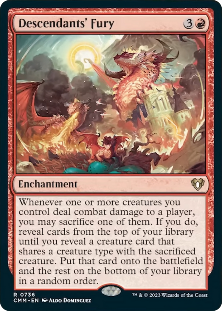 Descendants' Fury [Commander Masters] | I Want That Stuff Brandon