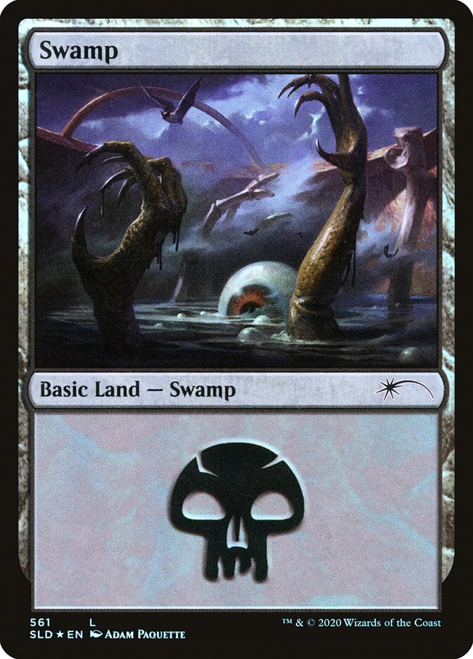 Swamp (Witchcraft) (561) [Secret Lair Drop Promos] | I Want That Stuff Brandon