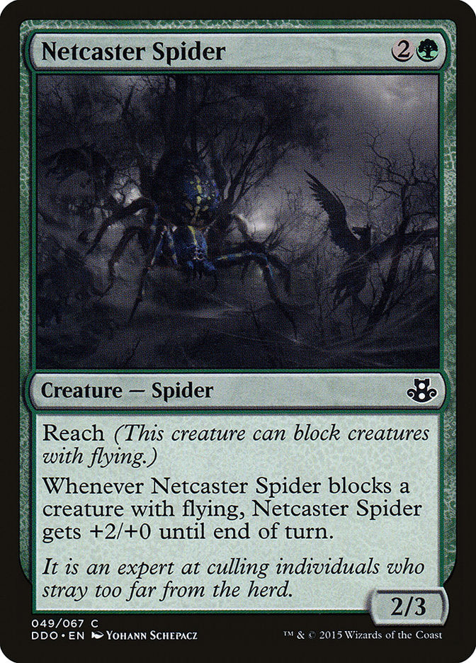 Netcaster Spider [Duel Decks: Elspeth vs. Kiora] | I Want That Stuff Brandon