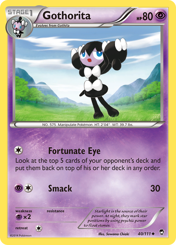 Gothorita (40/111) [XY: Furious Fists] | I Want That Stuff Brandon