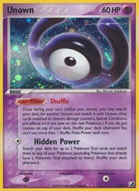 Unown (H) (H/28) [EX: Unseen Forces] | I Want That Stuff Brandon