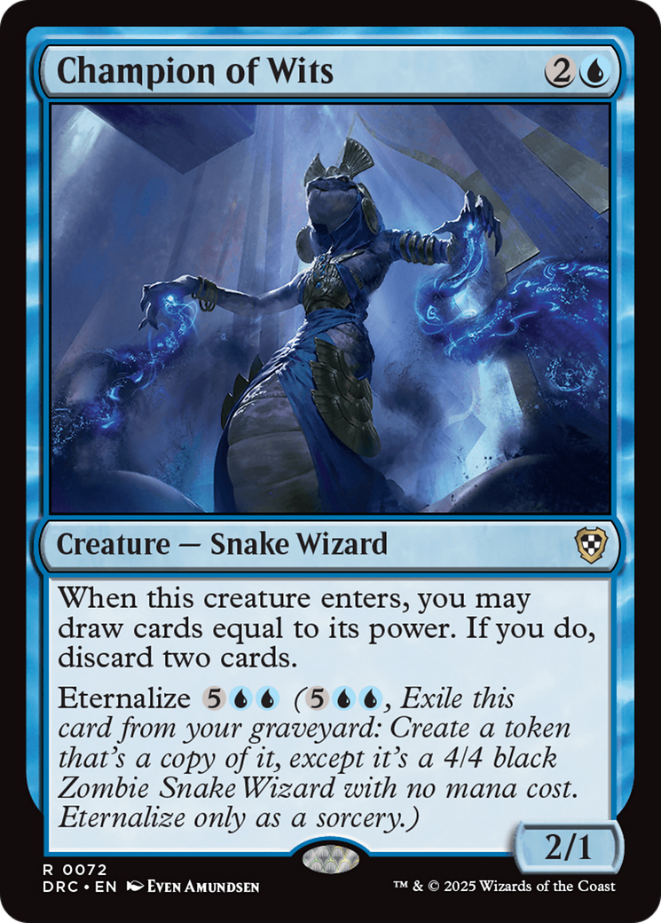 Champion of Wits [Aetherdrift Commander] | I Want That Stuff Brandon