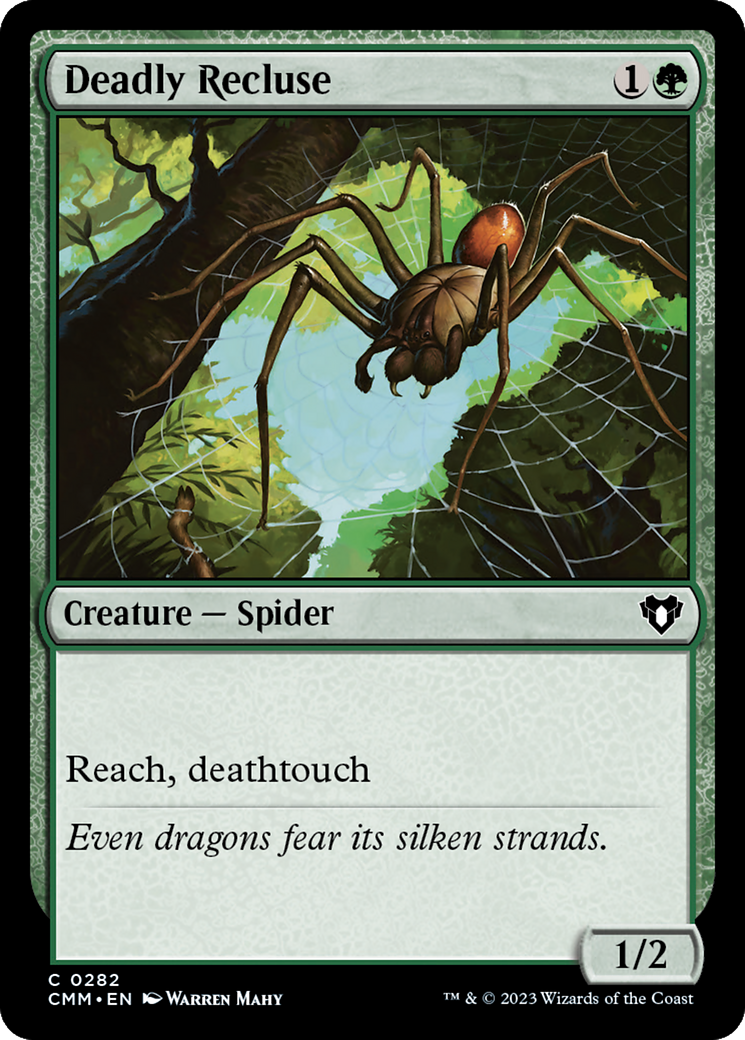 Deadly Recluse [Commander Masters] | I Want That Stuff Brandon