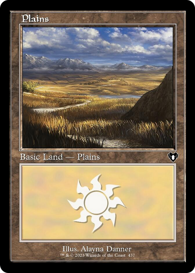 Plains (437) (Retro) [Commander Masters] | I Want That Stuff Brandon