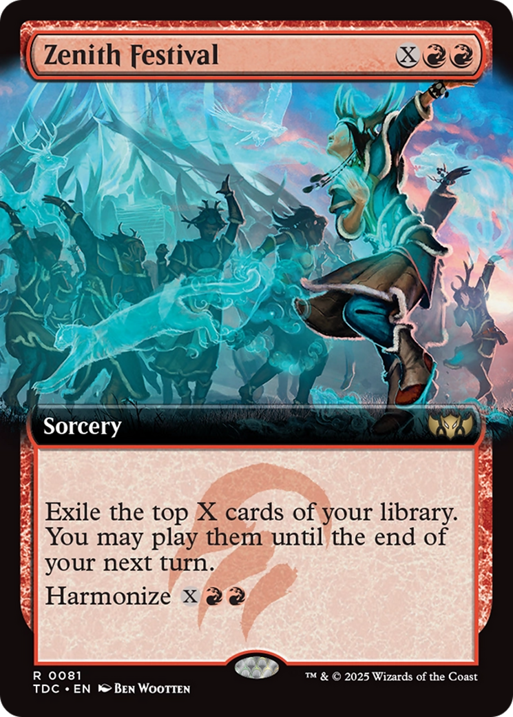 Zenith Festival (Extended Art) [Tarkir: Dragonstorm Commander] | I Want That Stuff Brandon