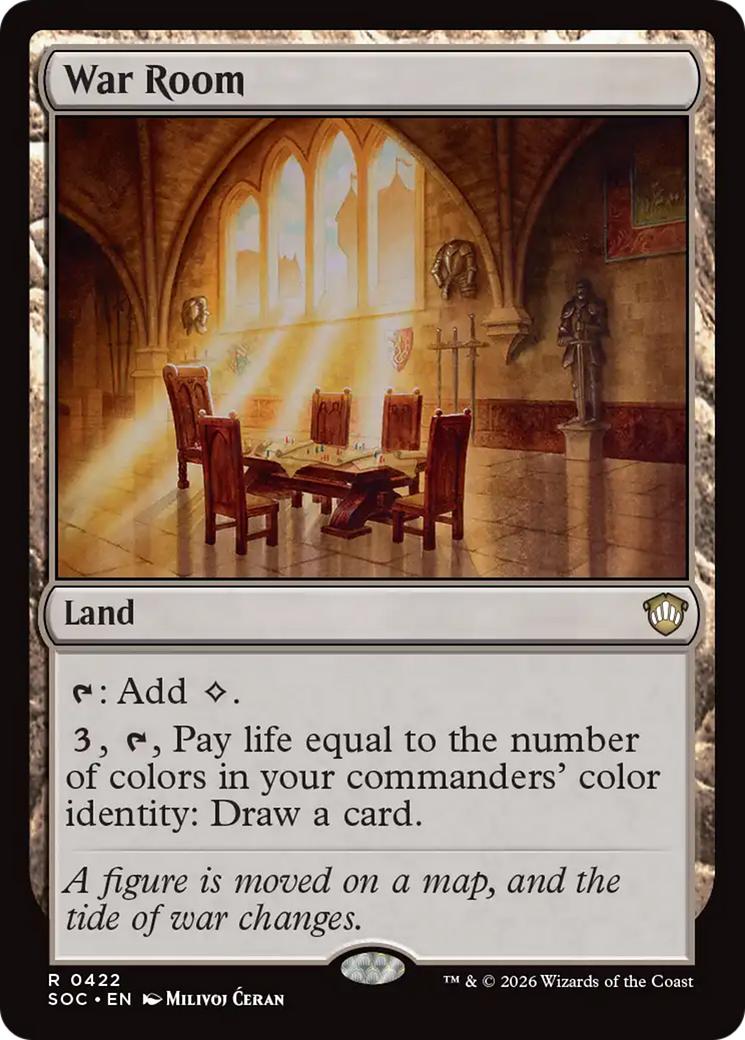 War Room [Secrets of Strixhaven Commander] | I Want That Stuff Brandon