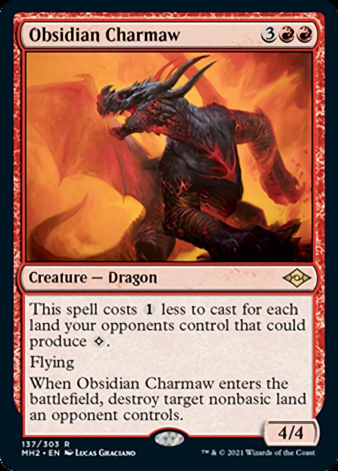 Obsidian Charmaw [Modern Horizons 2] | I Want That Stuff Brandon