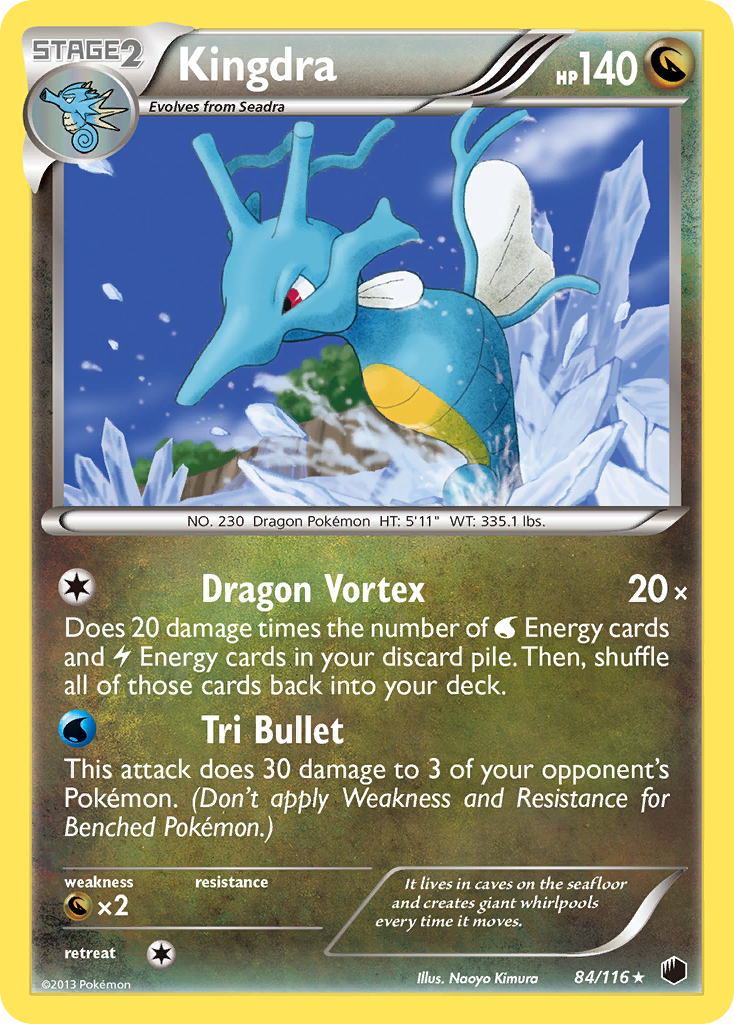 Kingdra (84/116) [Black & White: Plasma Freeze] | I Want That Stuff Brandon