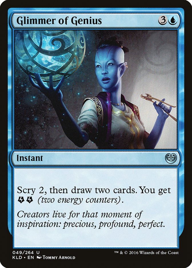 Glimmer of Genius [Kaladesh] | I Want That Stuff Brandon