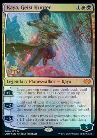 Kaya, Geist Hunter [Innistrad: Crimson Vow Prerelease Promos] | I Want That Stuff Brandon