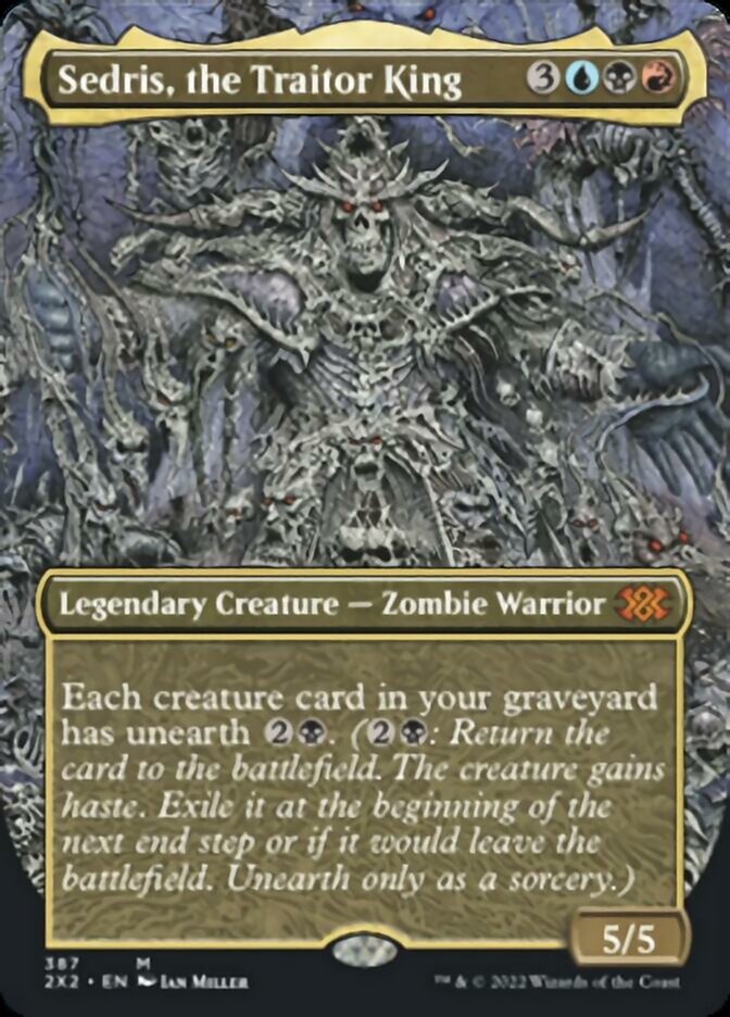 Sedris, the Traitor King (Borderless Alternate Art) [Double Masters 2022] | I Want That Stuff Brandon