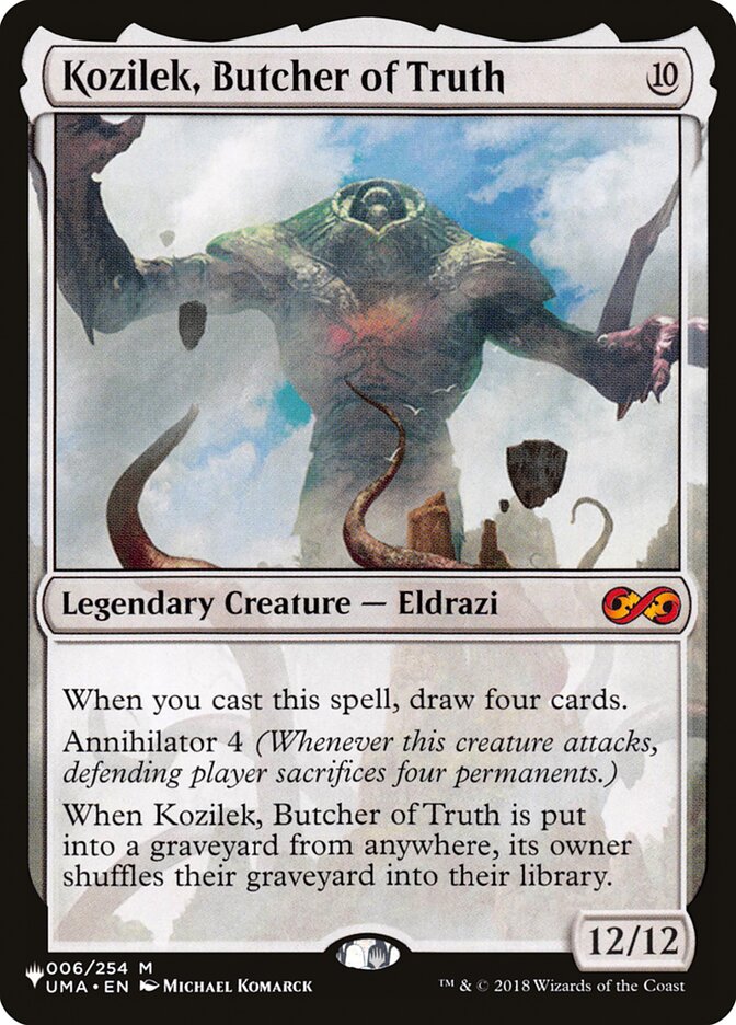 Kozilek, Butcher of Truth [The List] | I Want That Stuff Brandon